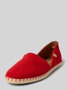 Verbenas Espadrilles aus Leder Modell 'CARMEN SERRAJE' in Rot, Größe 3...