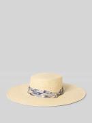 Lauren Ralph Lauren Strohhut mit Hutband Modell 'SUNHAT' in Beige, Grö...