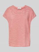 Armedangels T-Shirt mit geripptem Rundhalsausschnitt Modell 'ONELIAA' ...