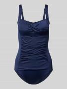 DORINA Badeanzug mit verstellbaren Trägern Modell 'FIJI' in Marine, Gr...