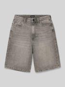 Jack & Jones Jeansshorts im 5-Pocket-Design Modell 'IRON' in Mittelgra...