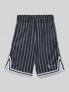 KARL KANI Loose Fit Shorts mit Label-Stitching in Black, Größe 158