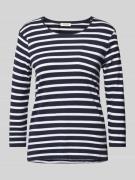 MAERZ Muenchen Longsleeve mit 3/4-Arm in Dunkelblau, Größe 38
