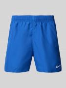 Nike Badehose mit Label-Print in Royal, Größe L