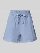 Pepe Jeans Relaxed Fit Shorts mit Eingrifftaschen Modell 'HADDA' in Bl...
