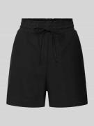 Vero Moda Loose Fit Shorts aus Viskose-Leinen-Mix Modell 'MYMILO' in B...