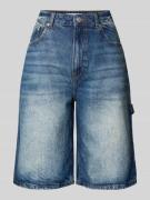 Review Jeans Shorts im 5-Pocket-Design - Jorts in Dunkelblau, Größe M