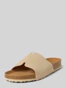 Tamaris Sandalette aus Leder in Sand, Größe 36