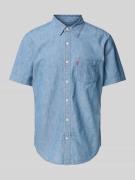 Levi's® Standard Fit Jeanshemd mit Brusttasche Modell 'SUNSET' in Hell...