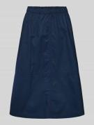 Christian Berg Woman Midirock mit elastischem Bund und Eingrifftaschen...