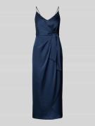 Jake*s Cocktail Cocktailkleid mit Knoten-Detail in Marine, Größe 32