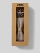 CINQUE Fliege und Einstecktuch aus Leinen im Set Modell 'TURINO' in He...