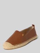 Lauren Ralph Lauren Espadrilles aus Leder mit Logo-Detail Modell 'CAME...