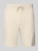 Jack & Jones Regular Fit Shorts mit Tunnelzug Modell 'MYKONOS' in Offw...