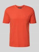 Marc O'Polo Regular Fit T-Shirt aus reiner Baumwolle in Orange, Größe ...
