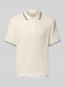 Jack & Jones Premium Poloshirt mit Strukturmuster Modell 'BLUCOHEN' in...