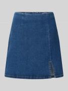 Vero Moda Eng anliegender Jeansrock mit Frontschlitz Modell 'NELLY' in...