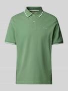 Gant Poloshirt mit Label-Stitching in Lind, Größe 5XL
