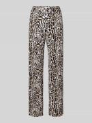 Raffaello Rossi Straight Leg Stoffhose mit elastischem Bund Modell 'CA...