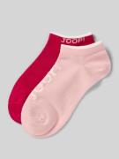 JOOP! Collection Sneakersocken im 2er-Pack mit Logo-Details in Pink, G...