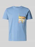 Zeybra T-Shirt mit Brusttasche in Gelb, Größe L