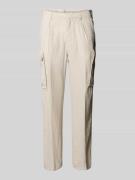 Polo Ralph Lauren Cargohose aus Leinen mit Label-Detail in Beige, Größ...