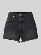Levi's® Mom Fit Jeansshorts im 5-Pocket-Design in Black, Größe 29