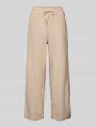 FREE/QUENT Straight Leg Leinenhose mit Eingrifftaschen Modell 'Lava' i...