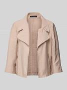 Betty Barclay Blazer mit Reißverschlusstaschen in Beige, Größe 42