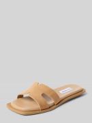 Steve Madden Slides in Denim-Optik Modell 'SOFIA' in Sand, Größe 41