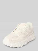 ARMANI EXCHANGE Sneaker mit Strukturmuster Modell 'ENGLISH' in Offwhit...