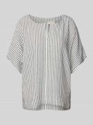 FREE/QUENT Loose Fit Blusenshirt aus Viskose-Leinen-Mix Modell 'Lavisc...