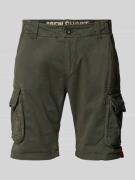 Alpha Industries Regular Fit Cargoshorts mit Label-Stitching Modell 'C...