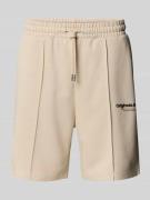 Jack & Jones Sweatshorts mit Label-Detail Modell 'KANE' in Offwhite, G...