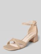 Buffalo Sandalette mit Blockabsatz Modell 'CARRIE' in Rose, Größe 37