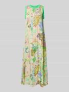 Emily Van den Bergh Maxikleid mit Rundhalsausschnitt in Sand, Größe 44