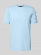 BOSS T-Shirt mit Label-Print Modell 'Thompson' in Bleu, Größe S