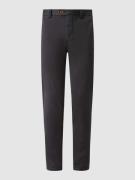 Cinque Slim Fit Chino aus Baumwoll-Mix Modell 'WOOD' in Black, Größe 4...