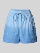 Essentiel Antwerp Shorts mit Pailletten Modell 'Hichigan' in Hellblau,...