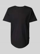 Only & Sons T-Shirt mit Label-Detail Modell 'MATT' in Black, Größe L