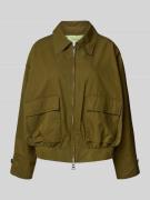 Blonde No. 8 Funktionsjacke mit Pattentaschen in Oliv, Größe 38