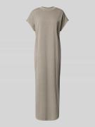 Jake*s Casual T-Shirt-Kleid mit Rundhalsausschnitt in Lind, Größe S