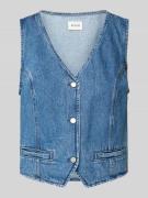 Mustang Weste in Denim-Optik in Jeansblau, Größe M