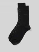 JOOP! Collection Socken mit elastischem Bund im 2er-Pack in Black, Grö...