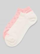 JOOP! Collection Sneakersocken mit elastischem Bund in Pink, Größe 35-...