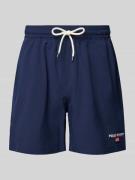 Polo Sport Relaxed Fit Badeshorts mit Label-Stitching Modell 'TRAVLER'...
