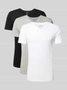 Polo Ralph Lauren Underwear T-Shirt mit geripptem V-Ausschnitt im 3er-...