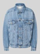 Mustang Jeansjacke mit Brusttaschen in Jeansblau, Größe S