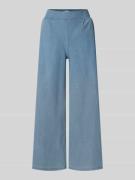 ICHI Culotte mit Eingrifftaschen Modell 'KATE' in Jeansblau, Größe L