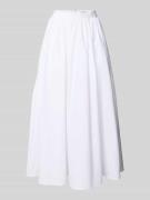 Ivy Oak Maxirock mit Reißverschluss Modell 'SIENNA' in Weiss, Größe 34